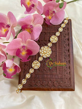 Precious Jadau Kundan Bridal Sheeshphool-Green White-J510